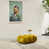 Velours jaune moutarde