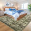 Tapis à motif floral lavable Wymond-111181475