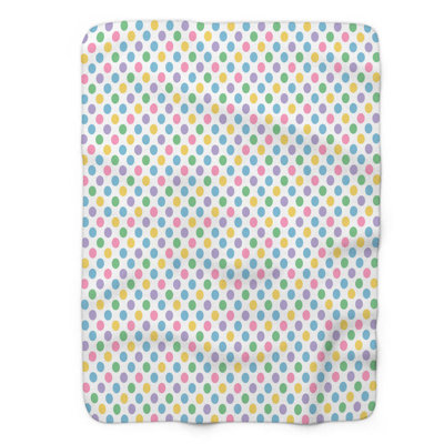 Easter Peach - 1 Piece Premium Sherpa Blanket