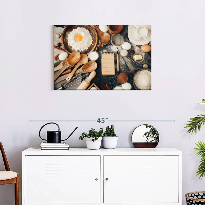 Senne Busy Baking, 20" H x 30" W