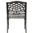 Andre Arm Chair  2Pcs , Graceful Scroll & Floral Pattern, Rust- Aluminum Construction, Seating, 26.46"W X 22.3"D 35.33"H, Assembly Required 2 Chair, Classic Style, Aluminum, Eye-Catching Chair ,-121264436