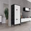 Alpers 6-Door Storage Cabinet High-Quality Engineered Wood Versatile Design-2062178385