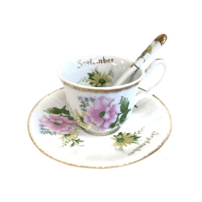 Ensemble de tasse à café septembre