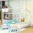 Metal Floor Bed With House-Shaped Design-41953992-41953995