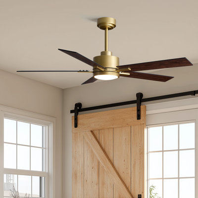 Ventilateur de plafond 52 "avec lumière