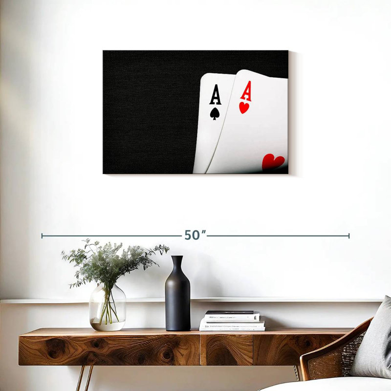  Jeu de cartes «Ace», H 20 po x l 30 po