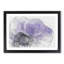 Purple Anemone Flower in Abstract - Framed Print-55768007-55768008