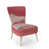 Abstract Red Polyester Blend 1 selected