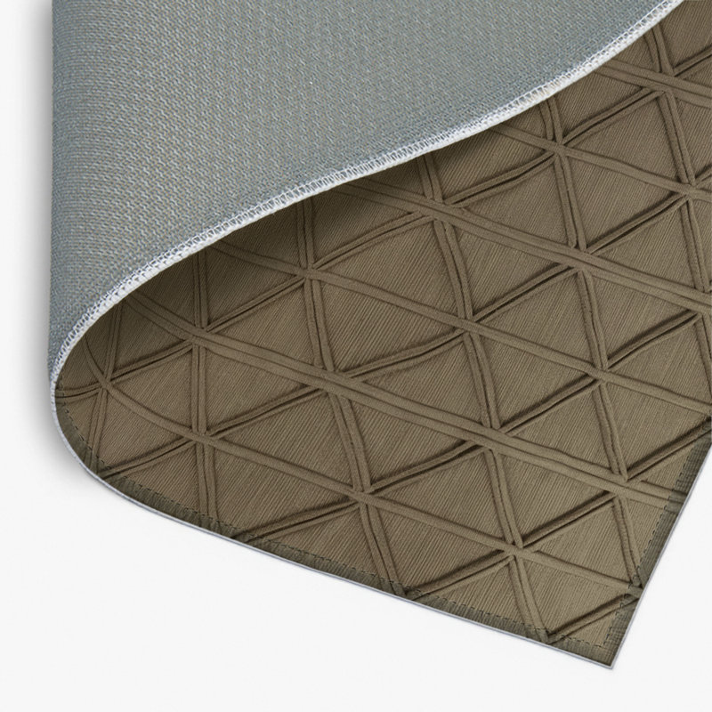 Trellis Brown Indoor and Outdoor Area Rug, Rectangle 8' x 10'