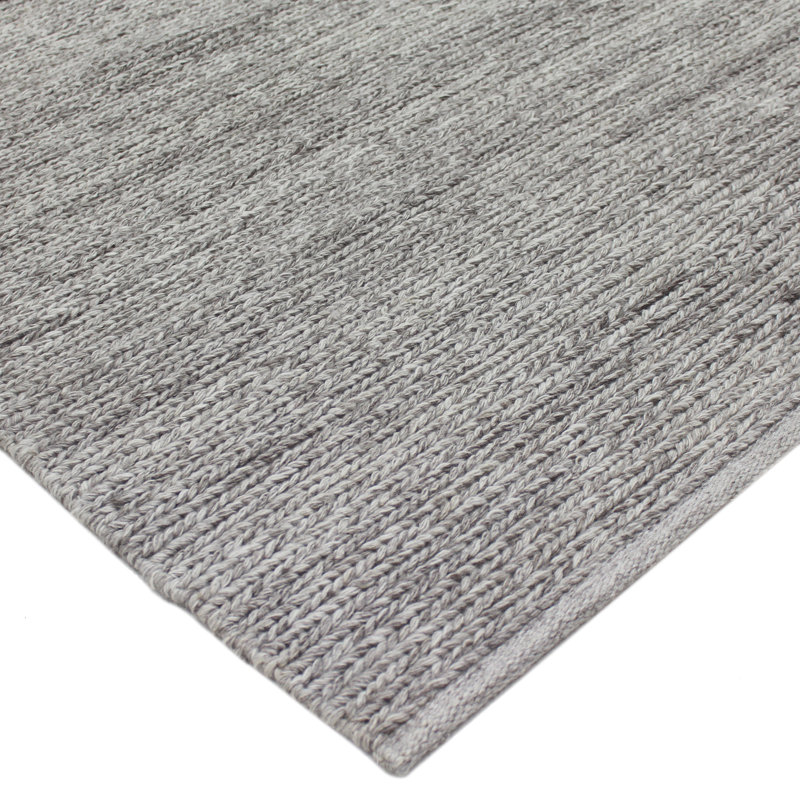 Area Rug in Gray, Rectangle 5' x 8'