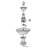Toscano Hand Crafted Weather Resistant Floor Fountain-434751371