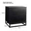 Bloomsbury 50cm W Manufactured Wood Bedside Table-23577588