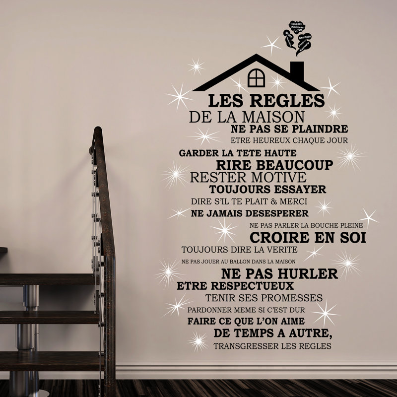 Non-Wall Damaging Wall Decal