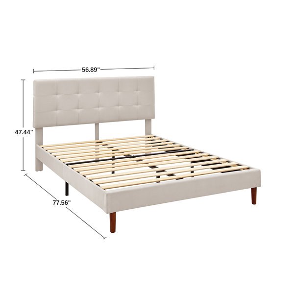 Latitude Run® Upholstered Bed & Reviews | Wayfair