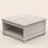 Weston Traditional 31.5" W Square Coffee Table With Shelf-743965988
