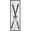 Green Green Skis - Rustic Living, reproduction d'art encadrée