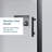 60.in W X 72.in H Single Sliding Shower Door, 1/5 Inch Thick Clear Tempered Glass Shower Door With Stainless Steel Handle, Black-119604454