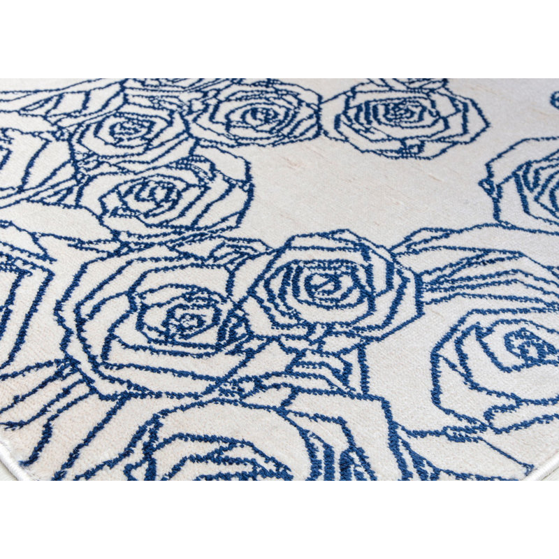 Tapis rose Vera, Rectangle 2 pi x 4 pi