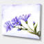 Fleurs bleues - Peinture sur toile-60160061-60160069