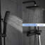  Système de douche économiseur d'eau tout-en-un avec valve brute