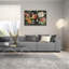  «Seaside Garden 3 Black» par Danhui Nai, art mural en verre acrylique, 36 po x 24 po-1824883897