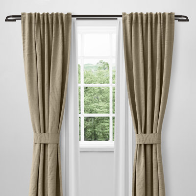 Laytonya Adjustable Double Curtain Rod