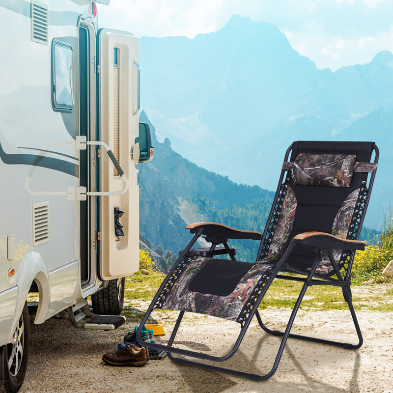 Syril Folding Zero Gravity Chair, Camouflage