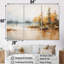 Minimalisme, lac, tranquillité, rivière, ensemble d'art mural-107743479-107743481