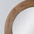 Marcellius Wood Round Wall Mirror