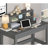 Sophisticated Rectangular Writing Desk For Stylish Workspaces And Productivity Enhancement.