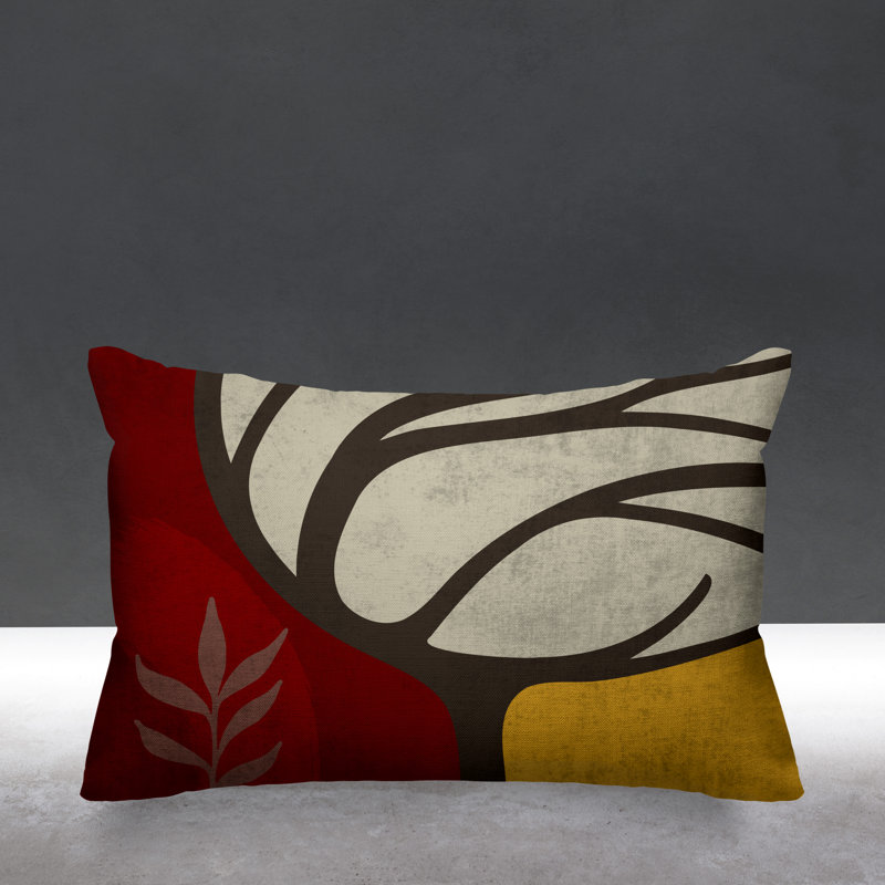 Housse de coussin d'extérieur carré Winston, 19 po x 19 po, Rouge, Carré
