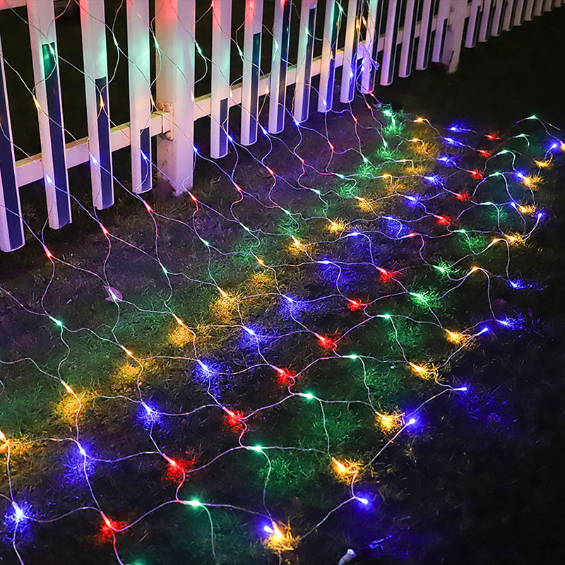 300cm LED Solar Powered 192 - Bulb Cord String Light