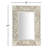 Haigler Wood Flat Wall Mirror