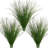 Artificial Grass,Fake Grass Artificial Shrubs Wheat Grass Greene...