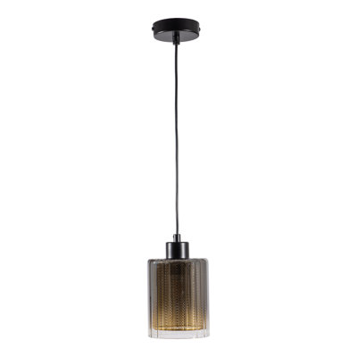 1 - Light Matte Black Pendant