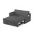 54.5'' Pull-Out Sofa Bed Loveseat - Adjustable Backrest-1956696148