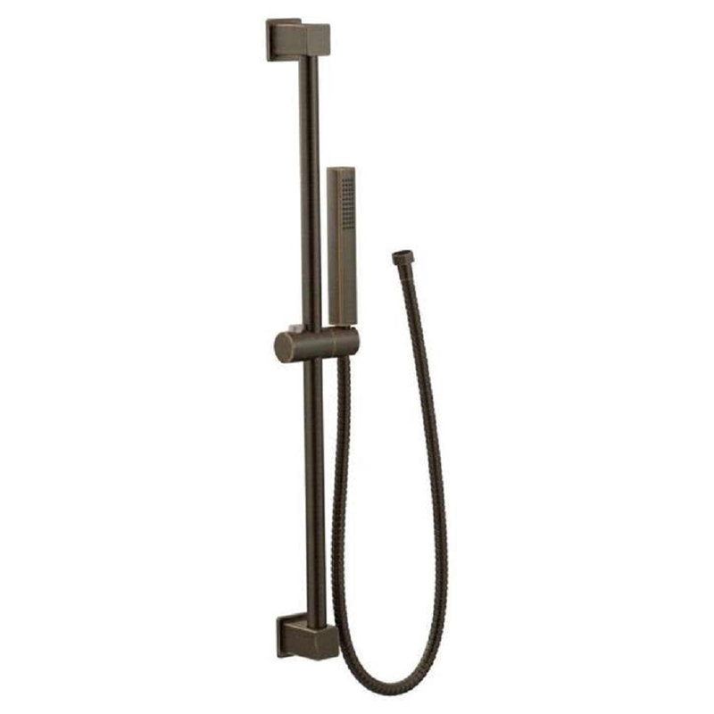 Douche à main avec barre coulissante Tirana, Bronze méditerranéen