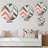 Nautical Allure Chevron Pattern - Chevron  Wall Clock-101236250