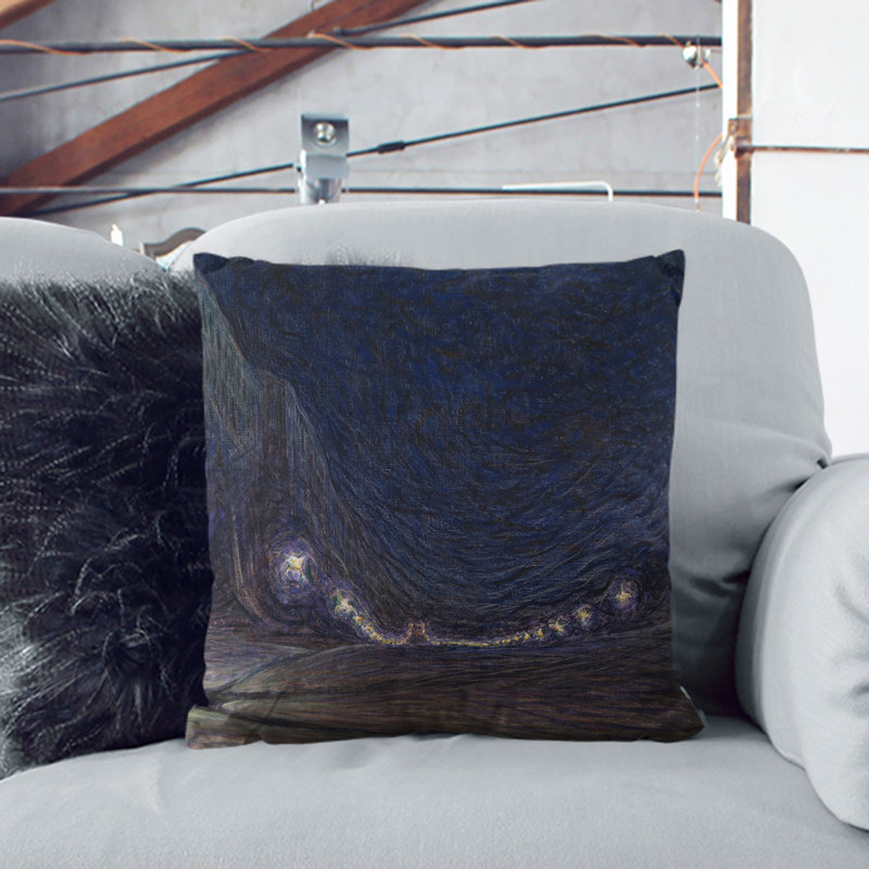 Square Cushion, 40cm H x 40cm W x 15cm D