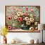 Rose et blanc, charme de ferme, Renoncule II - Renoncule, art mural-819370454-819370463