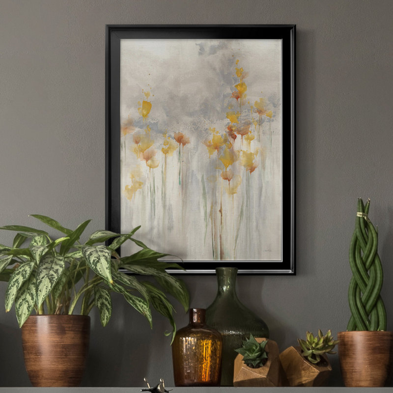 Toile encadrée de qualité Whistful - prête à être accrochée, H 18,5 po x l 24,5 po x P 1,5 po, Toile avec cadre noir