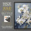 Série FLORAL CLxxIV - reproduction encadrée de qualité supérieure - prête à être accrochée - aucun clou requis-84804316-84804317