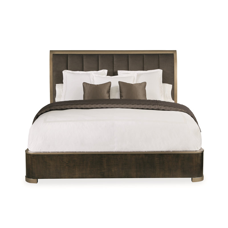 Caracole Classic Upholstered Sleigh Bed, Queen