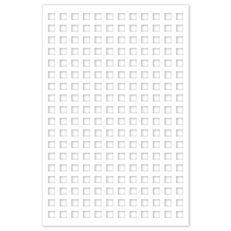 Paravent 48 po x 32 po, Blanc