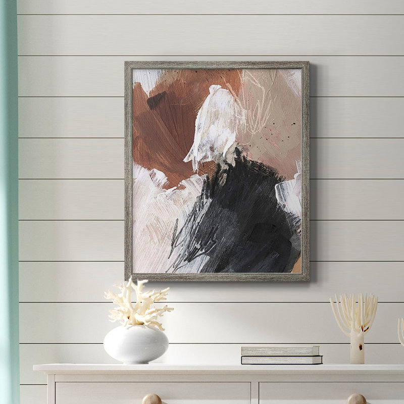 Toile encadrée de qualité supérieure non blanchie II - prête à être accrochée, Gris, H 24 po x l 20 po