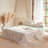 100% Washed Cotton Deep Pocket Fitted Sheet-136836752-136836747