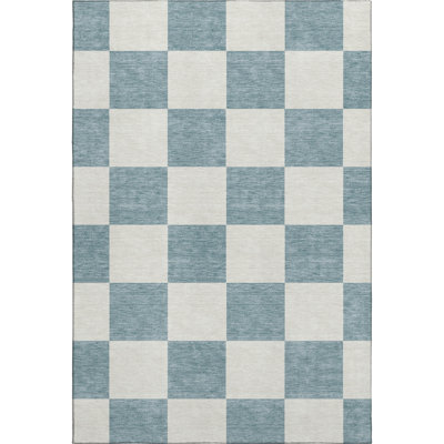Premium Machine Washable Mayfield AMF2345 Geometric Rug