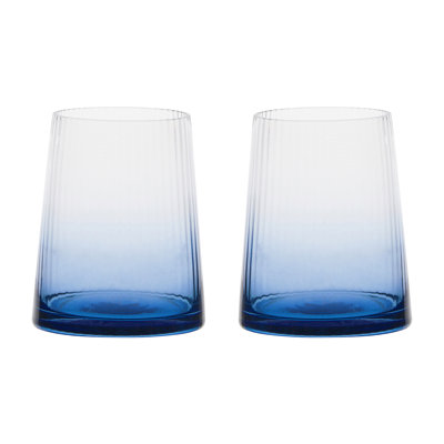 Zoya 13.5oz. Glass Drinking Glass Glassware Set