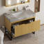 YOLAN Meuble-lavabo de salle de bain autoportant 36 po avec cuve en céramique frittée Corolla-1715877735-1715877730-1715877734