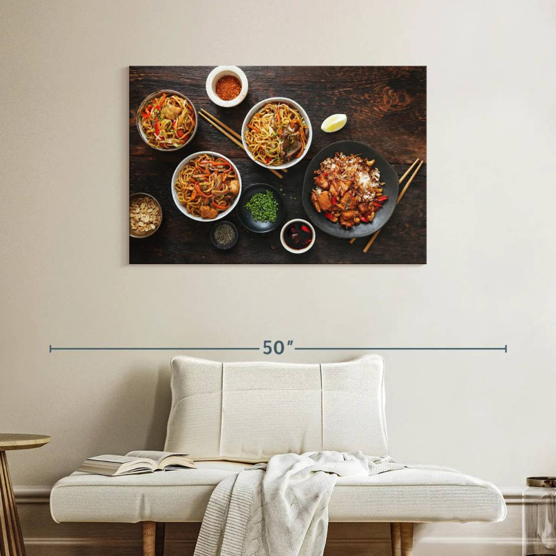 Bols de cuisine asiatique Yarlin, H 26 po x l 39 po